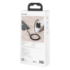 Kabel Baseus Cafule Metal USB-C – Lightning 20W 1 m czarny