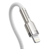Baseus Cafule Metal Data USB-C – Lightning 20 W 1 m biały