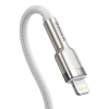 Baseus Cafule Metal Data USB-C – Lightning 20 W 2 m biały