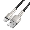 Kabel Baseus Cafule USB-A–Lightning 2,4A 1 m czarny
