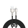 Kabel Baseus Cafule USB-A–Lightning 1 m czarny – produkt w dokładnym wariancie wskazanym kodem 6953156202245, zgodny z o