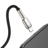 Baseus Kabel Cafule USB-A–Lightning 1 m czarny