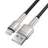 Baseus Kabel Cafule USB-A–Lightning 1 m czarny