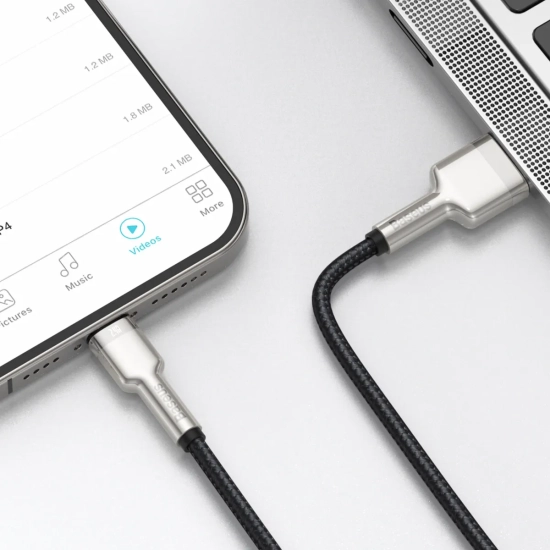 Baseus Kabel Cafule USB-A–Lightning 1 m czarny