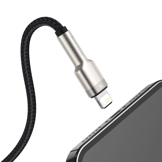Baseus Kabel Cafule USB-A–Lightning 1 m czarny