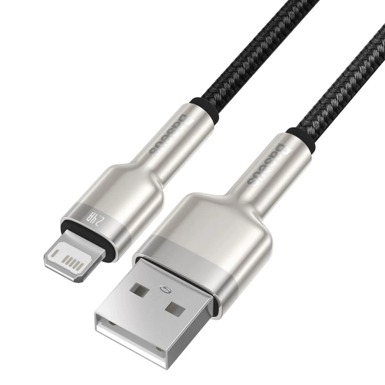 Baseus Kabel Cafule USB-A–Lightning 1 m czarny