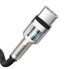 Kabel Baseus Cafule USB-C–USB-C 100W 2 m czarny