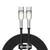Baseus Cafule Metal CATJK-D01 USB-C – USB-C 100 W 2,0 m czarny