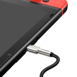 Baseus Cafule Metal CATJK-D01 USB-C – USB-C 100W 2,0 m czarny – przewód ze złączami USB-C – USB-C w kolorze czarny.