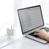 Kabel Baseus Cafule USB-C–USB-C 100W 2 m biały