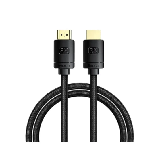 Kabel HDMI Baseus High Definition 2.1 8K 1 m czarny