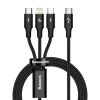 Baseus Rapid CAMLT-SC01 USB-A – USB-C / Lightning / micro USB 20 W 1,5 m