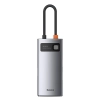 Hub USB-C Baseus Metal Gleam 4w1 HDMI PD USB szary