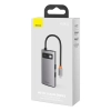 Hub USB-C Baseus Metal Gleam 4w1 HDMI PD USB szary
