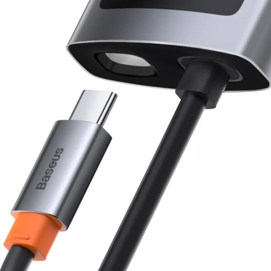 Baseus Hub USB-C Metal Gleam 4w1 HDMI PD 100 W