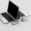 Hub USB-C Baseus Metal Gleam 5w1 HDMI PD 100 W szary