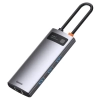 Baseus Hub USB-C Metal Gleam 6w1 HDMI RJ45 PD 100 W