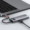 Baseus Hub USB-C Metal Gleam 6w1 HDMI RJ45 PD 100 W