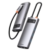 Baseus Hub USB-C Metal Gleam 6w1 HDMI RJ45 PD 100 W