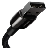 Baseus Kabel USB-A–Lightning 1 m czarny