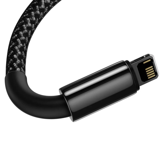 Baseus Kabel USB-A–Lightning 1 m czarny