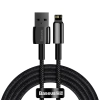 Kabel Baseus Tungsten Gold USB-A–Lightning 2,4A 2 m czarny