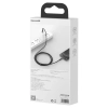 Kabel Baseus Tungsten Gold USB-A–Lightning 2,4A 2 m czarny