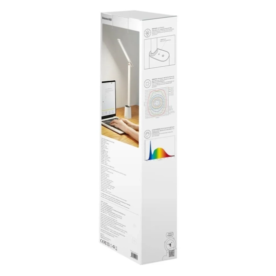 Baseus Lampka biurkowa Smart Eye 2200 mAh LED biała