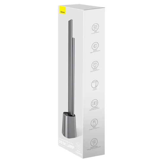 Baseus Lampka biurkowa Smart Eye 2200 mAh LED szara