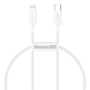 Baseus Kabel Superior PD USB-C–Lightning 20 W 0,25 m biały