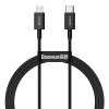 Kabel Baseus Superior USB-C–Lightning PD 20W 1 m czarny