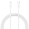 Kabel Baseus Superior PD USB-C–Lightning 20 W 1,5 m biały – produkt w dokładnym wariancie wskazanym kodem CATLYS-B02, zg
