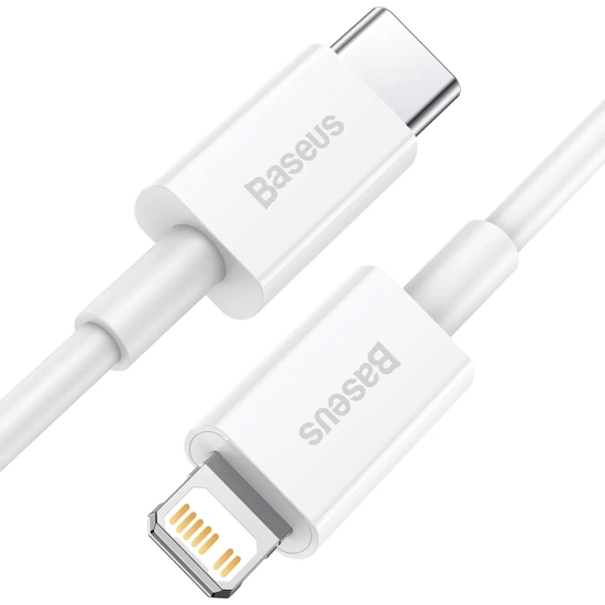 Baseus Kabel Superior PD USB-C–Lightning 20 W 1,5 m biały