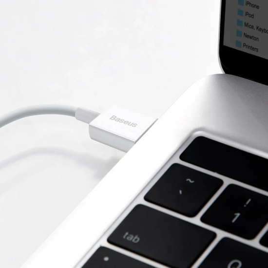 Baseus Superior USB-A – Lightning 2,4A 25 cm biały