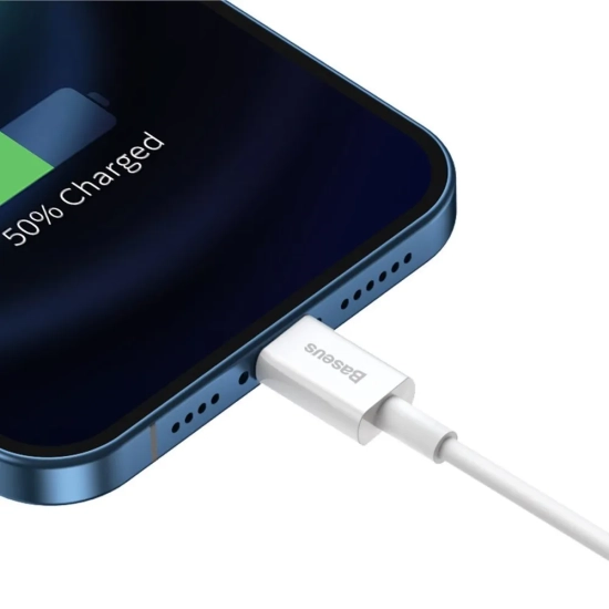 Baseus Superior USB-A – Lightning 2,4A 25 cm biały
