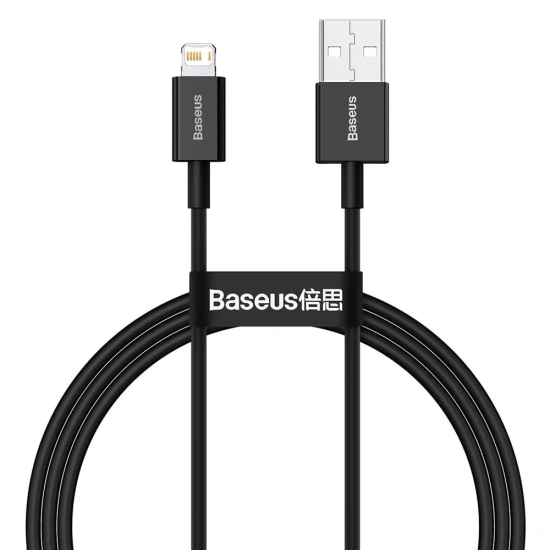 Baseus Superior CALYS-A01 USB-A – Lightning 2,4A 1,0 m czarny