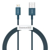 Baseus Kabel Superior USB-A–Lightning 1 m niebieski