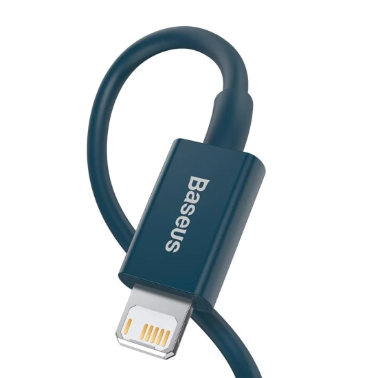 Baseus Kabel Superior USB-A–Lightning 1 m niebieski