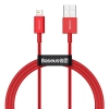 Kabel Baseus Superior USB-A–Lightning 2,4A 1 m czerwony