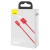 Baseus Kabel Superior USB-A–Lightning 1 m czerwony