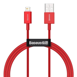 Kabel Baseus Superior USB-A–Lightning 1 m czerwony – produkt w dokładnym wariancie wskazanym kodem CALYS-A09, zgodny z o