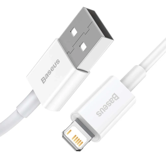 Baseus Superior USB-A – Lightning 4A 1,5 m biały