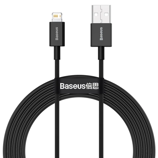 Baseus Superior CALYS-C01 USB-A – Lightning 2,4A 2,0 m czarny