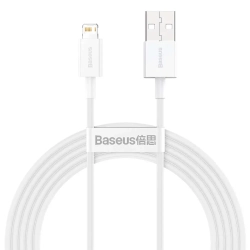 Kabel Baseus Superior USB-A–Lightning 2,4A 2 m biały