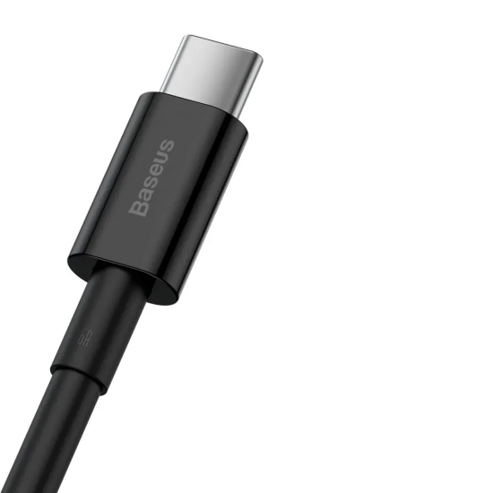 Kabel Baseus Superior USB-A – USB-C 66W 6A 1 m czarny