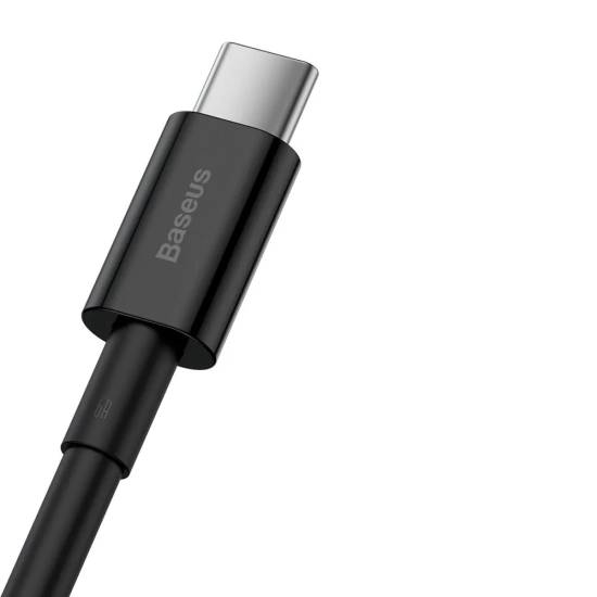Baseus Superior USB-A – USB-C 66 W 1 m czarny