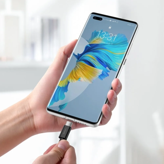 Baseus Superior USB-A – USB-C 66 W 1 m czarny