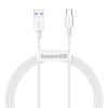 Kabel Baseus Superior USB-A–USB-C 66W 6A 1 m biały