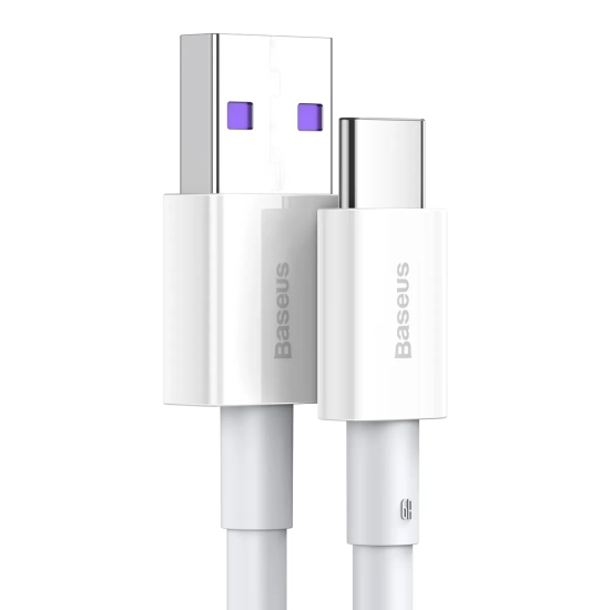 Baseus Superior Series CATYS-02 USB-A – USB-C 66 W 1,0 m biały