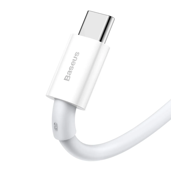 Baseus Superior Series CATYS-02 USB-A – USB-C 66 W 1,0 m biały